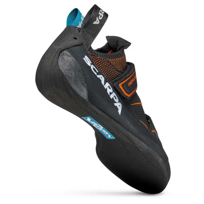 Scarpa Mens Reflex V Climbing Shoe Black Flame-3